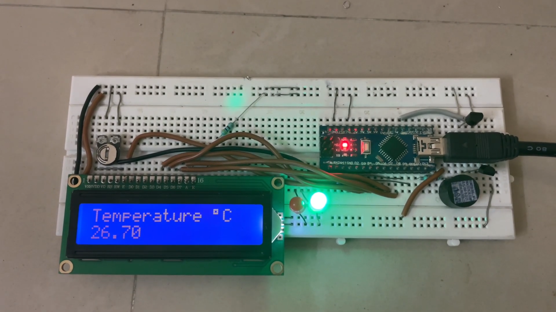 Temperature Monitoring Unit